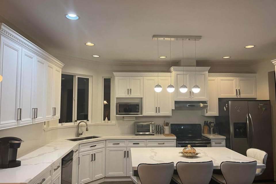 Remodel becomes the beautiful kitchen