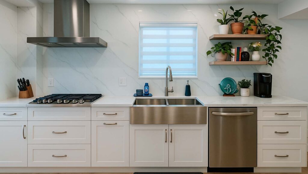 api building renovation-kitchen cabinet