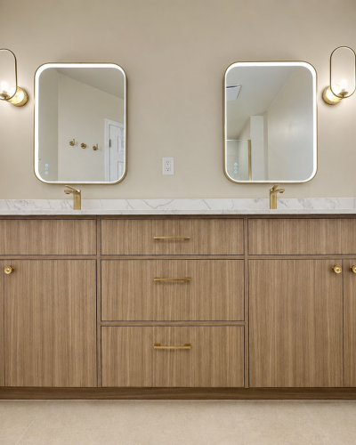 The modern bathroom in Burnaby