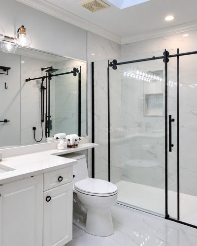 The best modern bathroom renovation in Coquitlam