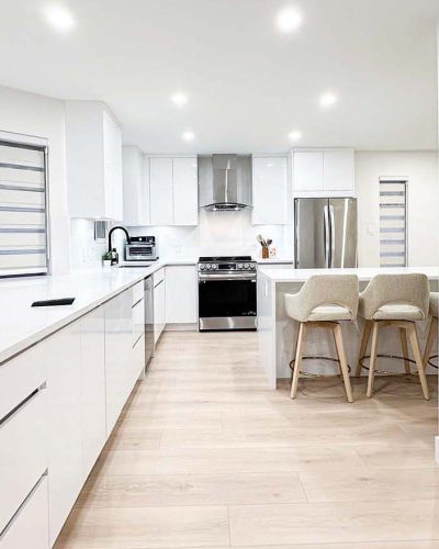 The beautiful home was remodel in North Vancouver.